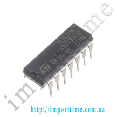 Микросхема TL064CN