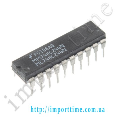 Микросхема 74HC244N