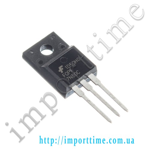 Транзистор FQPF7N80C