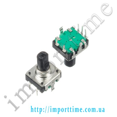 энкодер 2pin+3pin 15mm пластмассовая ручка