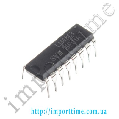 Микросхема LM4863D