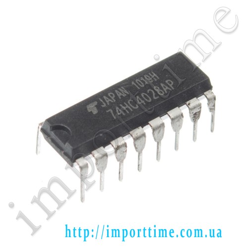 Микросхема 74HC4028AP