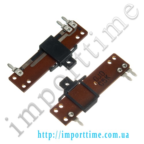 5K A 3pin вертикальный,ползунковый моно a=40mm