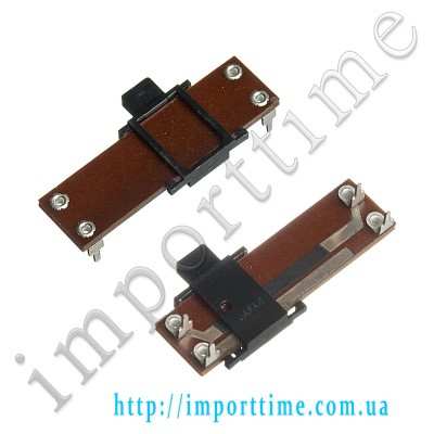 50K A 4pin горизонтальный, ползунковый моно a=33mm