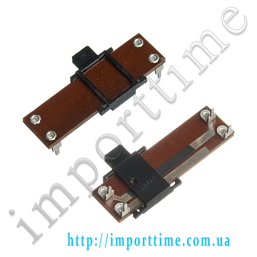 50K A 4pin горизонтальный, ползунковый моно a=33mm