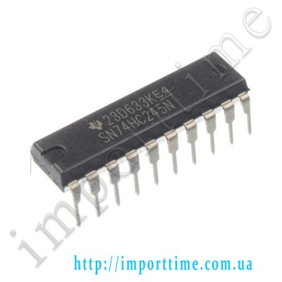 Микросхема 74HC245N
