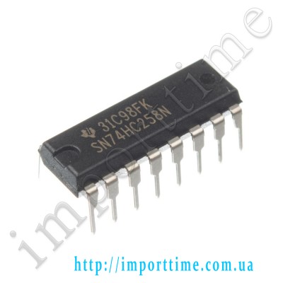 Микросхема 74HC258N