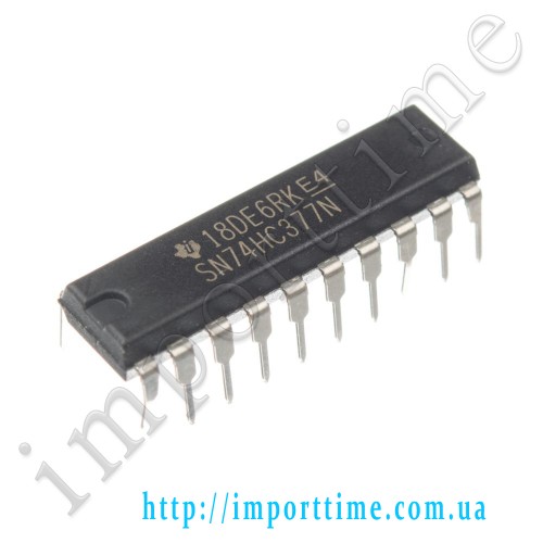 Микросхема 74HC377N