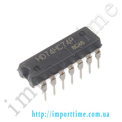 Микросхема 74HC74P