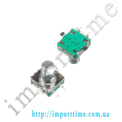 энкодер 2pin+3pin 15mm slim металлическая ручка