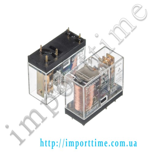 Реле 24V 10A 5pin (1 open 1 close) G2R-1-24V