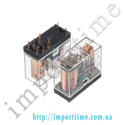 Реле 24V 16A 8pin (1 open  1 close) G2R-1-E-24V