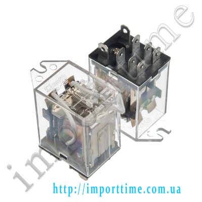 Реле220V 10A 8pin  (2 open 2 close) 13F-LY2-220V JQX13F