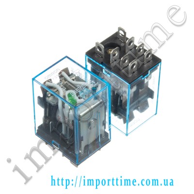 Реле 24V 10A 8pin (2 open 2 close) 13F-LY2NJ-24V
