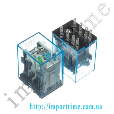 Реле 24V  5A  8pin (2 open 2 close) 13F-MY2NJ-24V