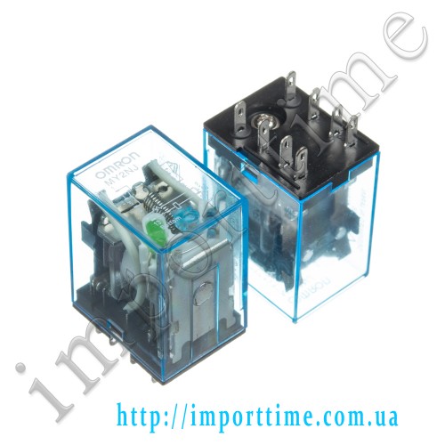 Реле 24V  5A  8pin (2 open 2 close) 13F-MY2NJ-24V