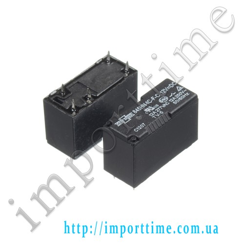 Реле 12V 12A 5pin (1 open 1 close) 14F-845HN-1C-F-C