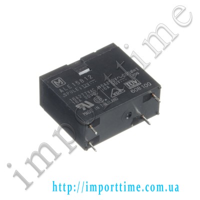 Реле 12V 16A 4pin (1 open ) ALE15B12