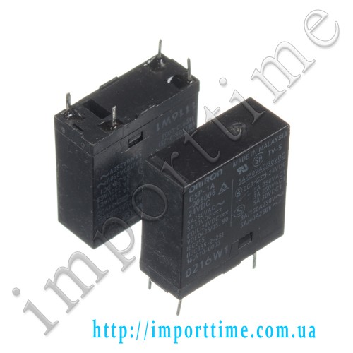 Реле 24V  5A 4pin (1 open ) G5P-1A