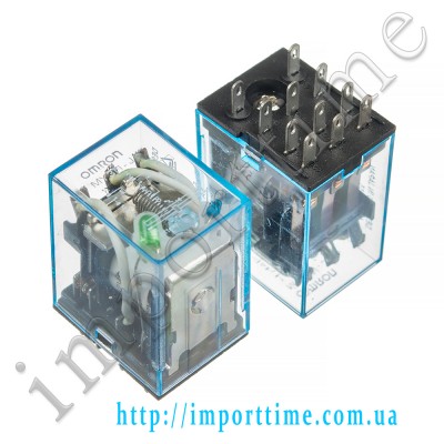 Реле 24V  5A 11pin (3 open 3 close) 13F-MY3NJ-24V