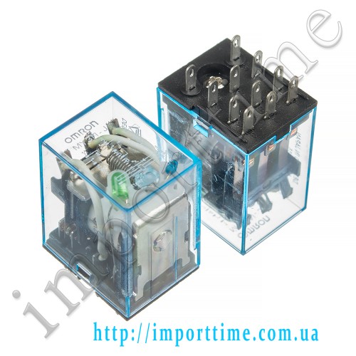 Реле 24V  5A 11pin (3 open 3 close) 13F-MY3NJ-24V