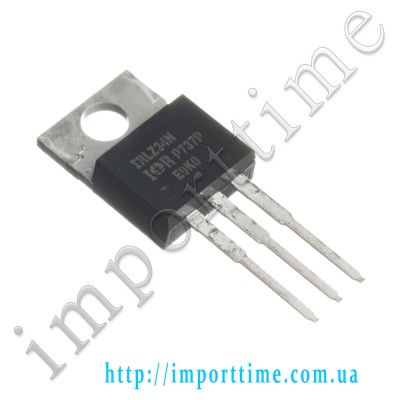 Транзистор IRLZ34N