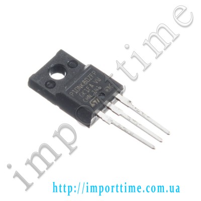 Транзистор STP10NK80ZFP