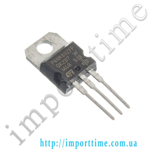 Транзистор STP4NK80Z
