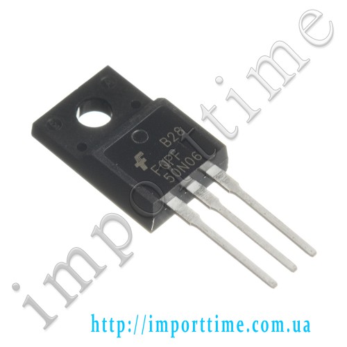 Транзистор FQPF50N06