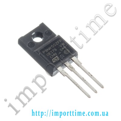 Транзистор STP9NK50ZFP
