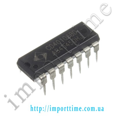 Микросхема CD40106BW